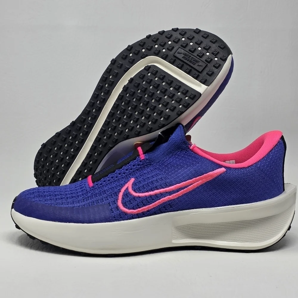 Nike Womens Interact Run EasyOn Purple/Pink Running Shoes FV5591-500 Size 5 New